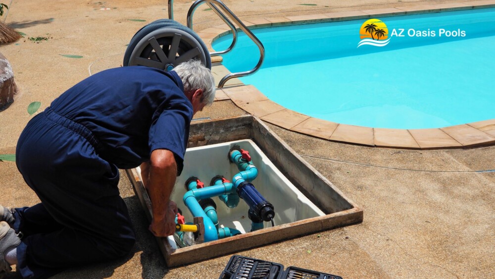BLOG - AZ Oasis Pools - Pool Resurfacing Experts in Arizona - How to Detect a Pool Leak Before It Becomes a Disaster - Listen for Plumbing Leaks – The Listening Test